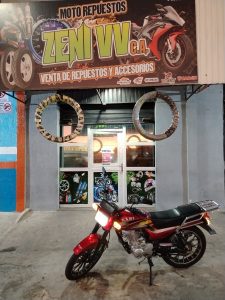 Moto Repuestos Y accesorios zeni vv